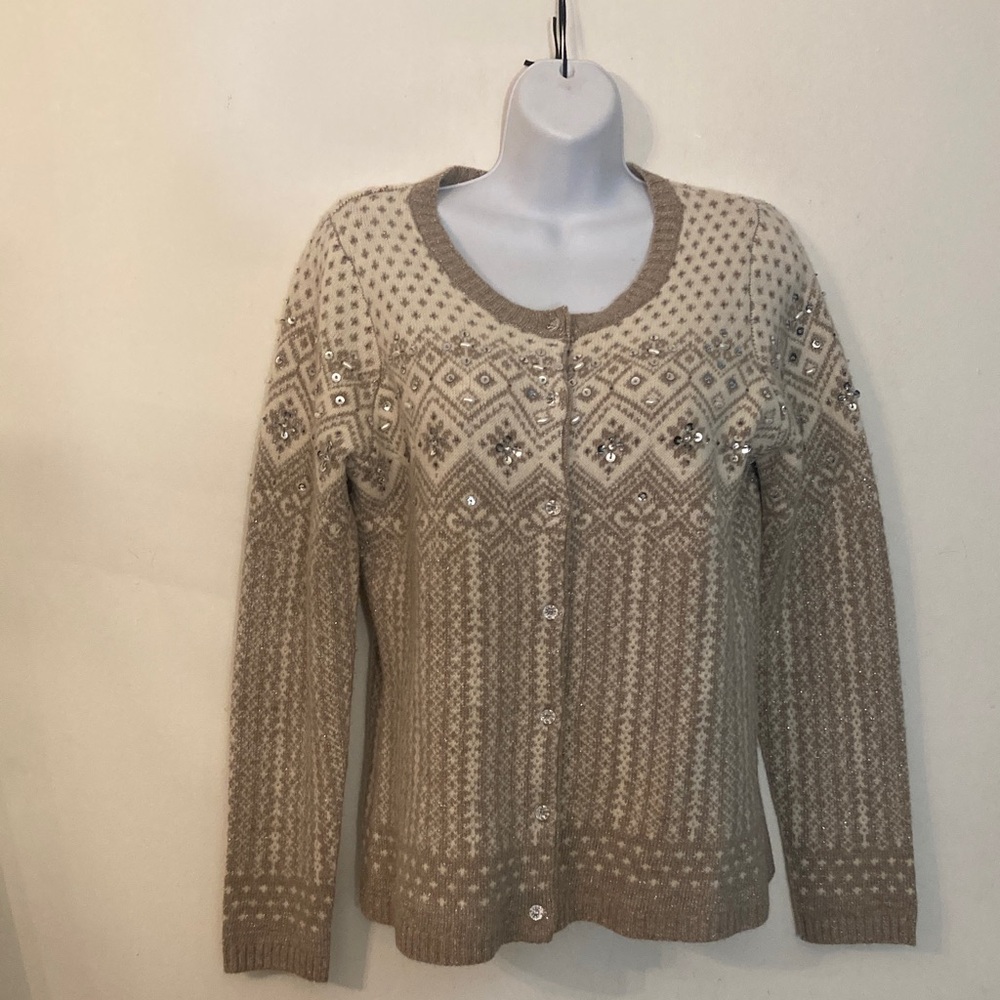 Telluride clothing co. Lambswool blend cardigan